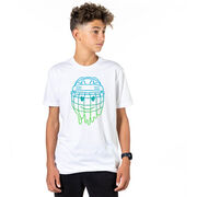  Hockey Short Sleeve T-Shirt - Have An Ice Day Smiley
