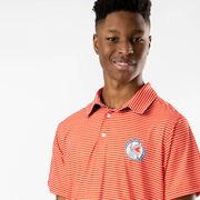 Custom Team Short Sleeve Polo Shirt - Baseball Stripes