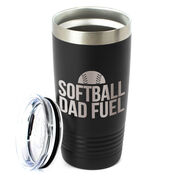 Softball 20oz. Double Insulated Tumbler - Softball Dad Fuel