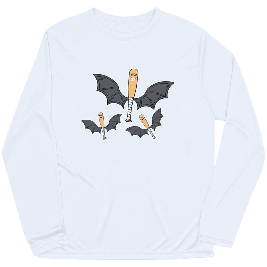 Baseball Long Sleeve Performance Tee - It's Bats