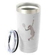 Tennis 20 oz. Double Insulated Tumbler - Female Silhouette