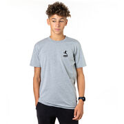 Soccer Short Sleeve T-Shirt - Soccer Words (Back Design)