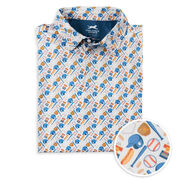 Baseball Short Sleeve Polo - Past Time