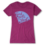 Softball Women's Everyday Tee - Good Girls Steal