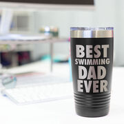 Swimming 20 oz. Double Insulated Tumbler - Best Dad Ever