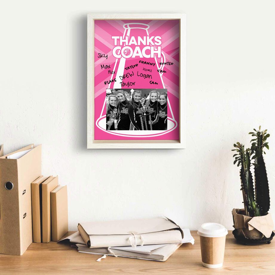 Personalized Christmas Gifts for Cheerleaders #1: ChalkTalkSPORTS Cheerleading Photo Frame