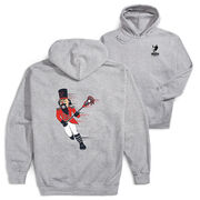 Guys Lacrosse Hooded Sweatshirt - Crushing Goals (Back Design)