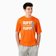 Baseball Short Sleeve Performance Tee - Rip It Flip It