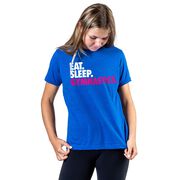 Gymnastics T-Shirt Short Sleeve Eat. Sleep. Gymnastics.