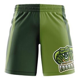 Custom Team Shorts - Wrestling Half & Half