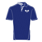 Custom Team Short Sleeve Polo Shirt - Tennis Retro