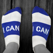 Socrates&reg; Woven Performance Socks I Can (Royal)