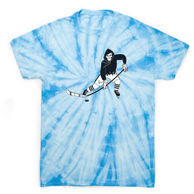 Hockey Short Sleeve T-Shirt - Rip It Reaper Tie Dye