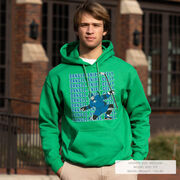 Hockey Hooded Sweatshirt - Dangle Snipe Celly Player