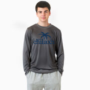 Lacrosse Long Sleeve Performance Tee - Just Chillax'n