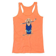 Hockey Women's Everyday Tank Top - Puck The Hockey Dog