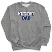 Hockey Crewneck Sweatshirt - Hockey Dad Life