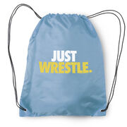 Wrestling Drawstring Backpack Just Wrestle