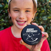 Hockey Puck - Happy Birthday