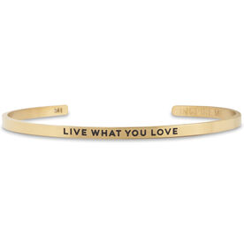 InspireME Cuff Bracelet - Live What You Love