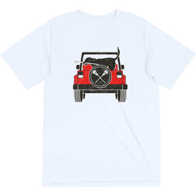 Guys Lacrosse Short Sleeve Performance Tee - Chillax Cruiser