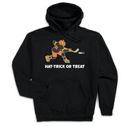 Hockey Hooded Sweatshirt - Hat-Trick or Treat