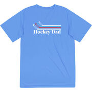 Hockey Short Sleeve Performance Tee - Hockey Dad Sticks