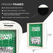 Football Premier Frame - Thanks Coach