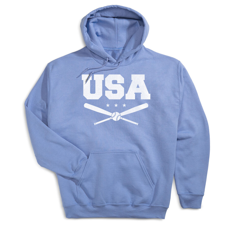 Baseball Hooded Sweatshirt - USA