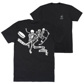 Hockey T-Shirt Short Sleeve - Dangle Snipe Skelly (Back Design)