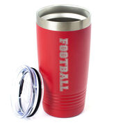 Football 20 oz. Double Insulated Tumbler - Football