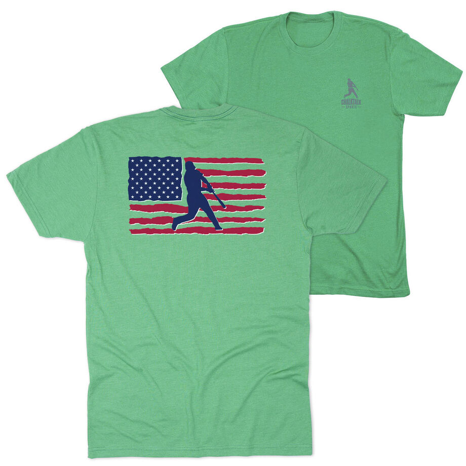 Baseball Short Sleeve T-Shirt - Baseball Land That We Love (Back Design)