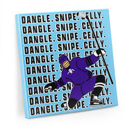 Hockey Canvas Wall Art - Dangle Snipe Celly - 2 Piece Set