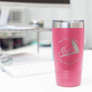 Cheerleading 20 oz. Double Insulated Tumbler - Megaphone Icon