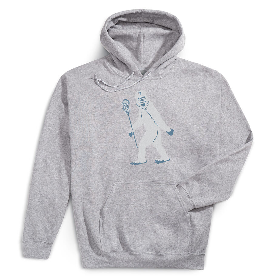 Guys Lacrosse Hooded Sweatshirt - Yeti - Personalization Image