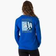 Hockey Tshirt Long Sleeve - Survival of the Fittest (Back Design)