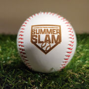 Engraved Baseball - Custom Logo