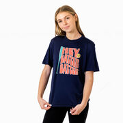 Softball Short Sleeve Performance Tee - Hey Batter Batter