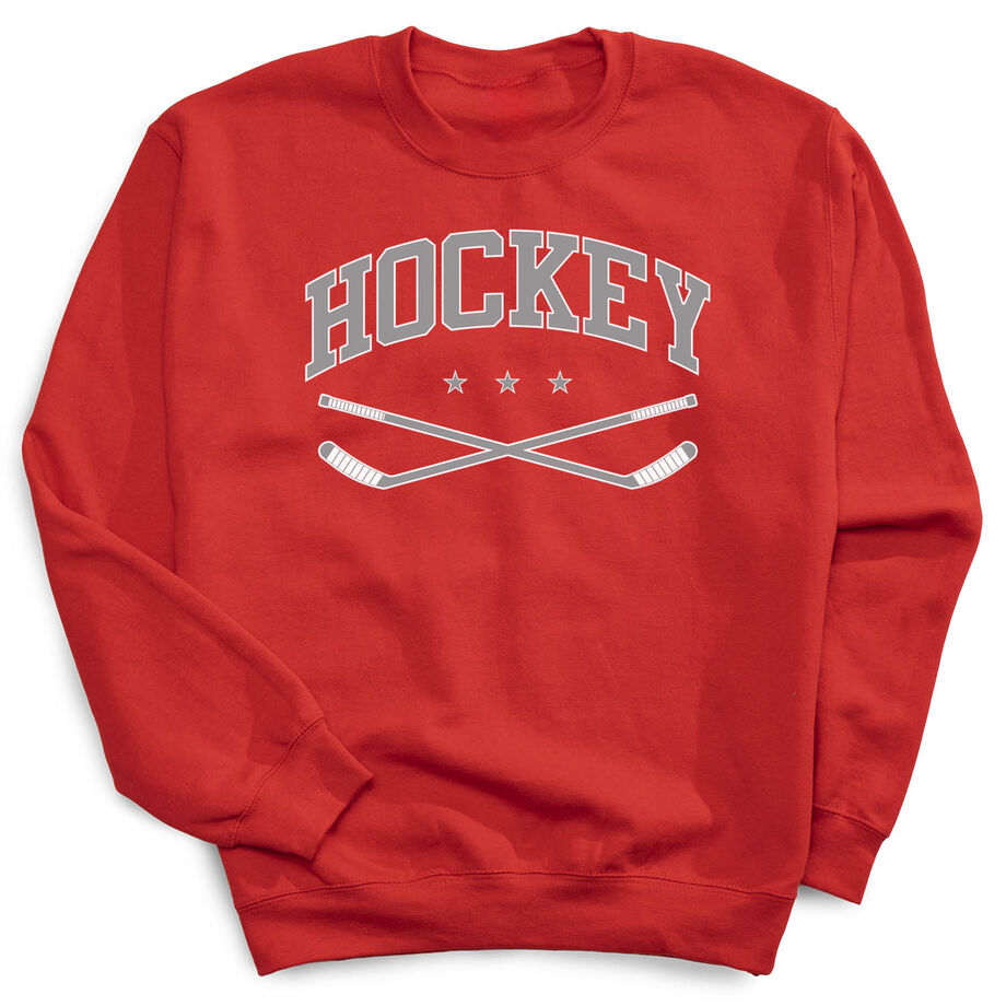 Hockey Crewneck Sweatshirt - Varsity Hockey