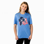 Hockey Short Sleeve Performance Tee - Hockey Eagle
