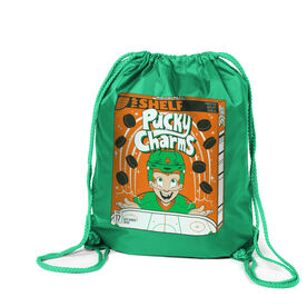 Hockey Drawstring Backpack - Pucky Charms