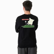 Soccer Crewneck Sweatshirt - Soccer Ghoul (Back Design)