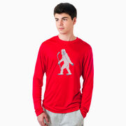 Hockey Long Sleeve Performance Tee - Yeti