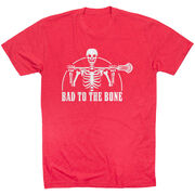 Guys Lacrosse T-Shirt Short Sleeve - Bad To The Bone