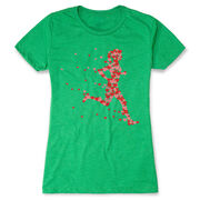 Women's Everyday Runners Tee - Heartfelt Runner Girl