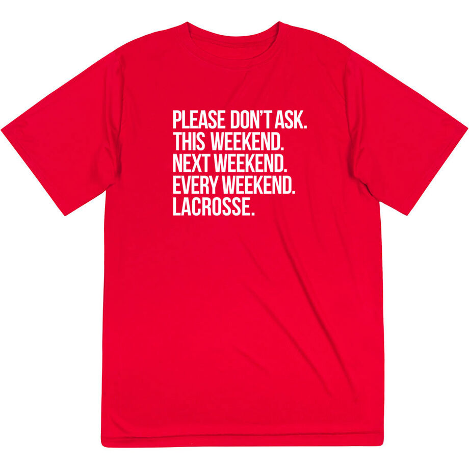 Lacrosse Short Sleeve Performance Tee - All Weekend Lacrosse