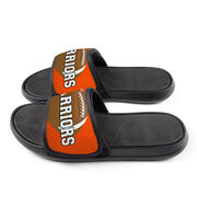 Football Repwell&reg; Slide Sandals - Football With Text