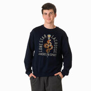 Guys Lacrosse Crewneck Sweatshirt - Lone Star Lacrosse
