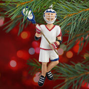 CTS - Lacrosse Player Resin Figure Ornament (Male)