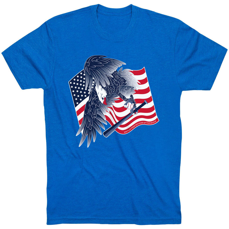 Baseball Short Sleeve T-Shirt - Baseball Eagle